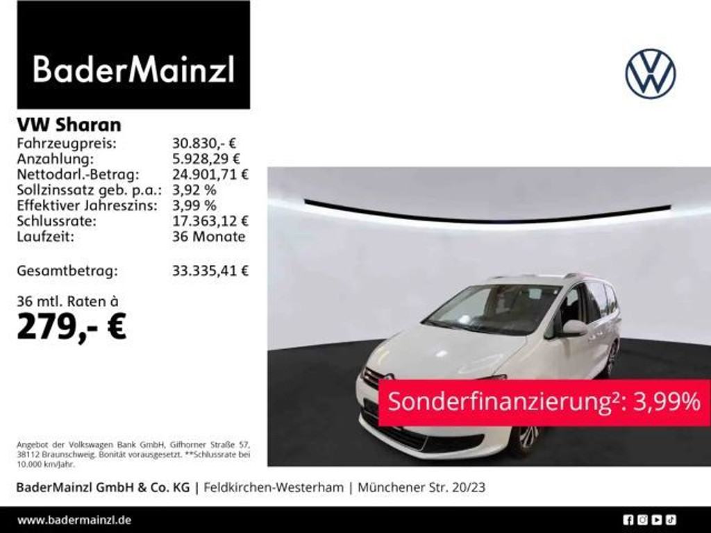 Volkswagen Sharan DSG 1.4 TSI