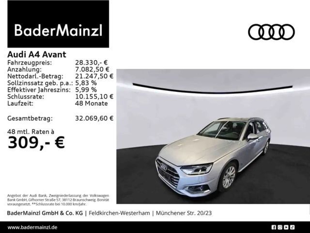 Audi A4 S-Tronic 35 TDI