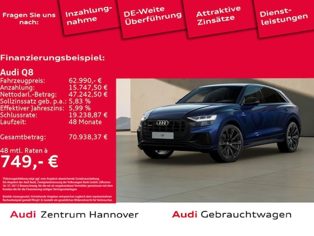 Audi Q8 Quattro 55 TFSI