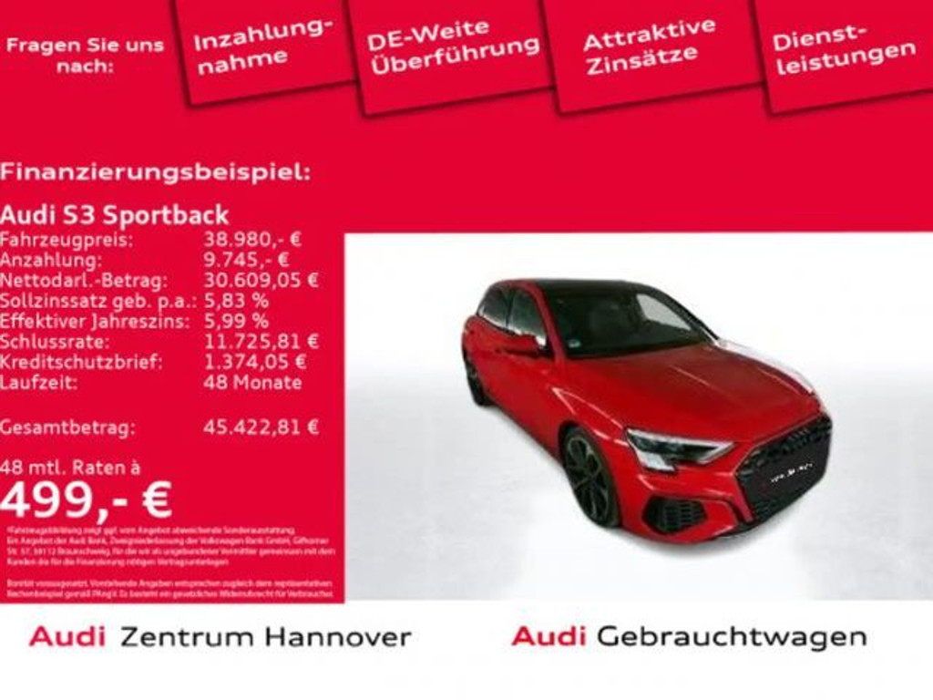 Audi S3 Sedan Quattro 2.0 TFSI