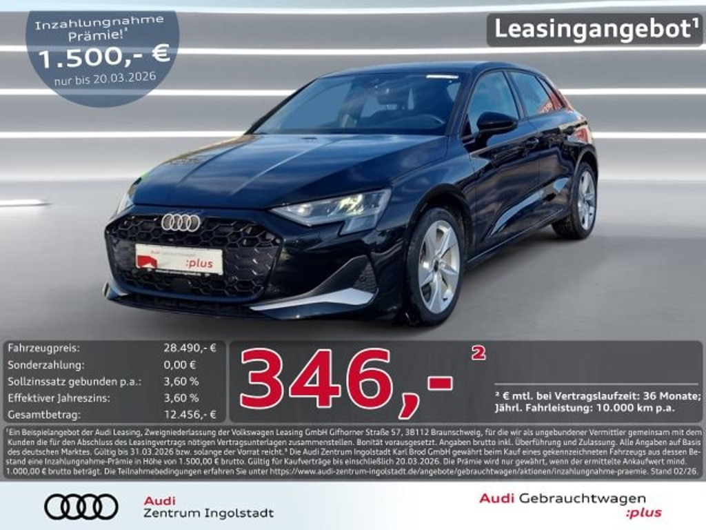 Audi A3 Sportback 30 TDI
