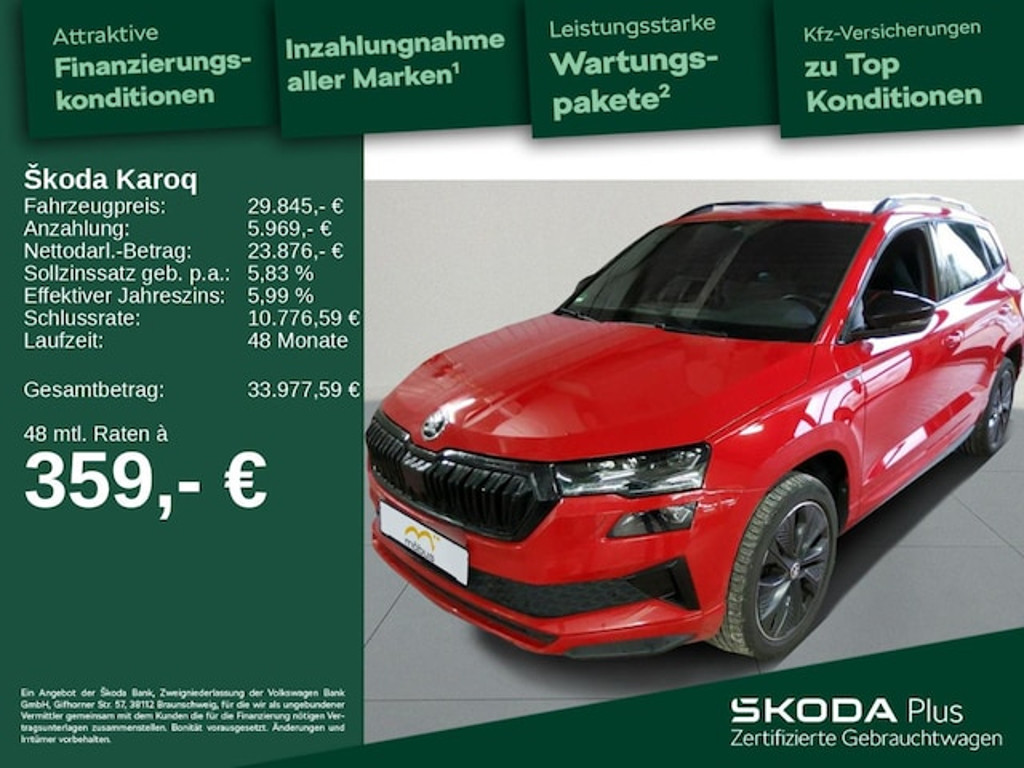 Skoda Karoq Sportline ACT 1.5 TSI