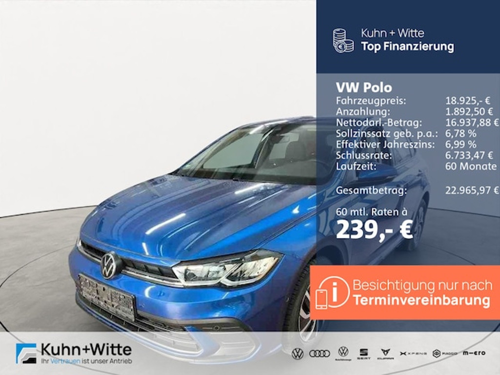 Volkswagen Polo Life 1.0 TSI