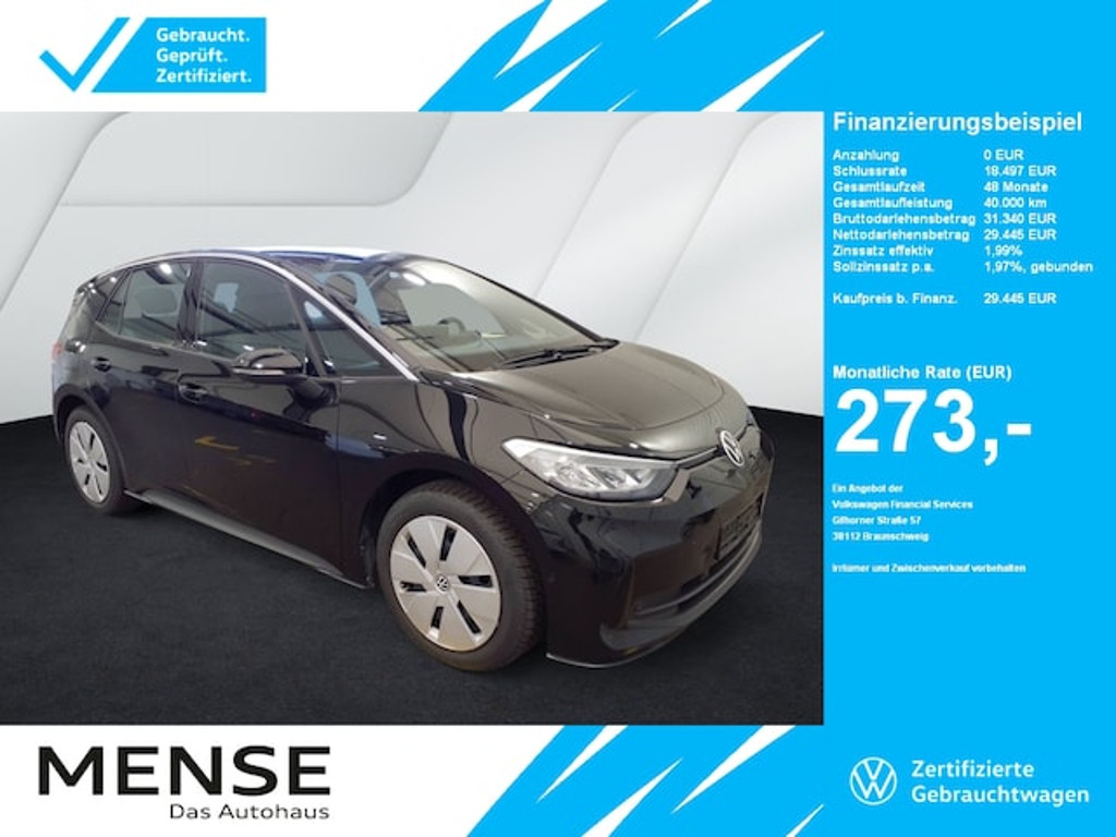 Volkswagen ID.3 CarPlay|ACC|LED|Navi|Akustikglas|Kamera