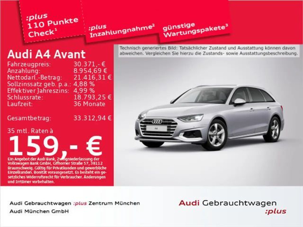 Audi A4 S-Tronic 35 TDI