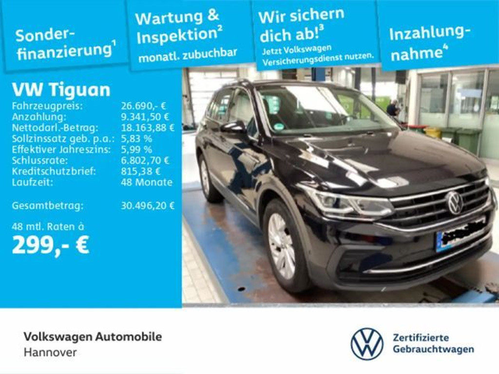 Volkswagen Tiguan DSG Life 2.0 TDI