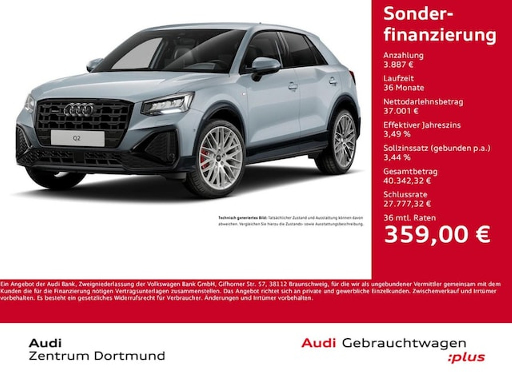 Audi Q2 Quattro S-Line S-Tronic 40 TFSI