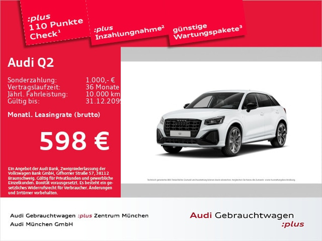 Audi Q2 S-Line S-Tronic 35 TFSI