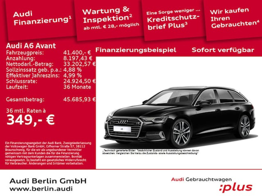 Audi A6 Avant S-Tronic 45 TFSI