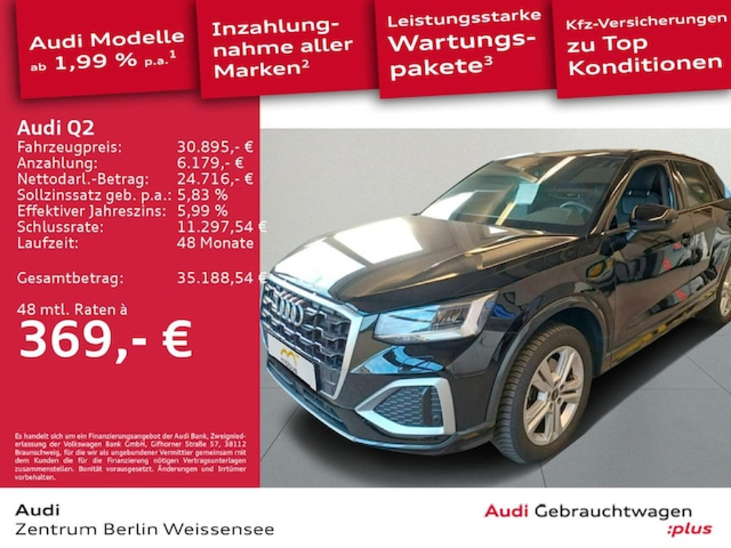 Audi Q2 Quattro S-Tronic 40 TFSI