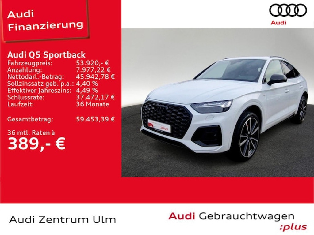Audi Q5 Sportback Quattro S-Tronic 40 TFSI