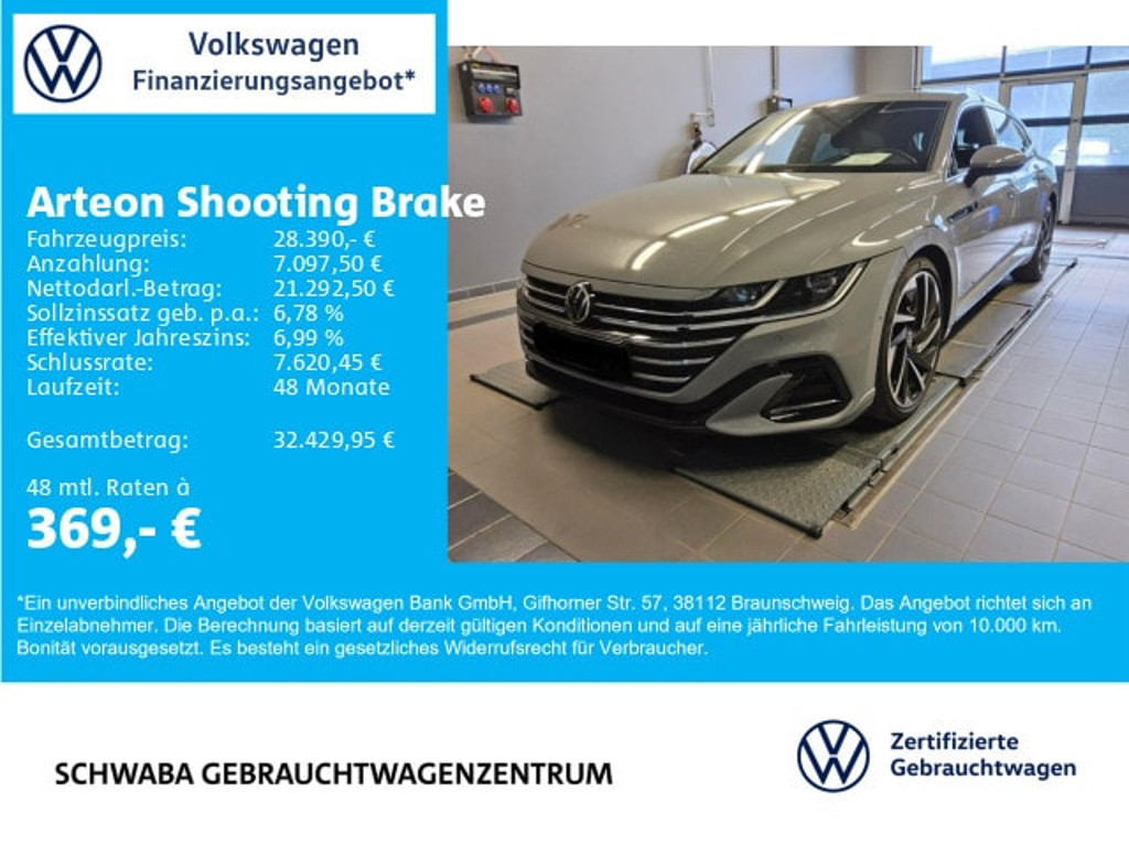 Volkswagen Arteon Shooting Brake DSG R-Line 2.0 TSI