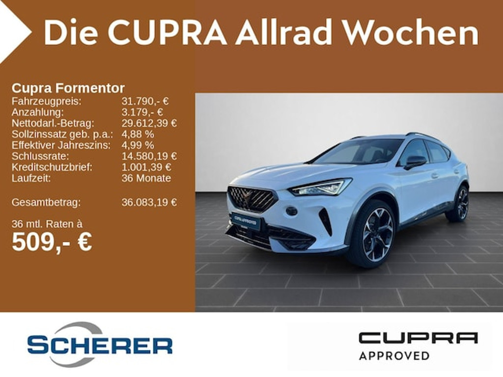 Cupra Formentor 2.0 TSI DSG VZ