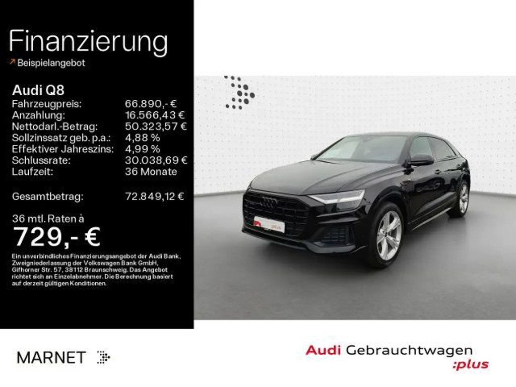 Audi Q8 Quattro S-Line 50 TDI