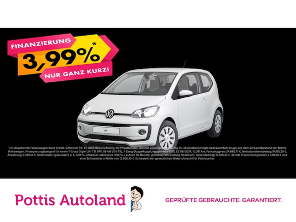 Volkswagen up! Move up! 1.0 MPI Move