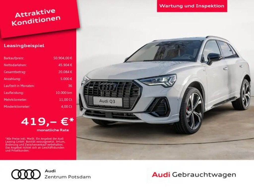 Audi Q3 Quattro S-Line 40 TFSI