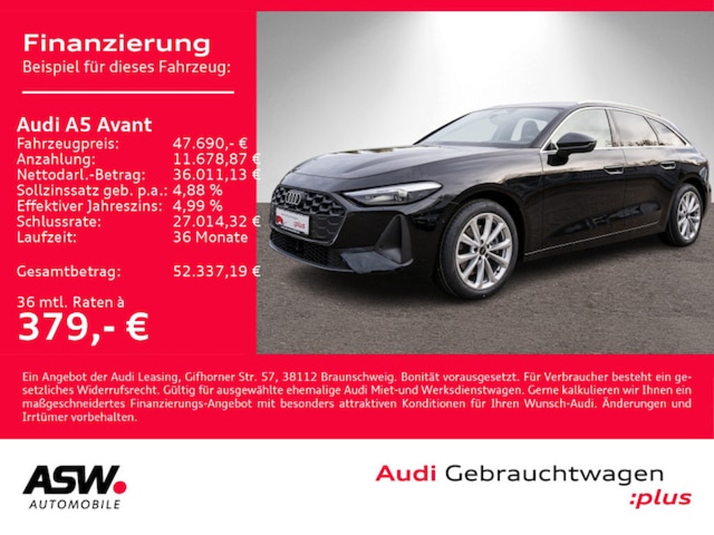 Audi A5 Avant Quattro S-Tronic