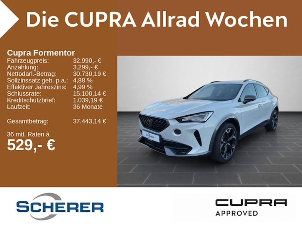 Cupra Formentor 4Drive 2.0 TSI VZ