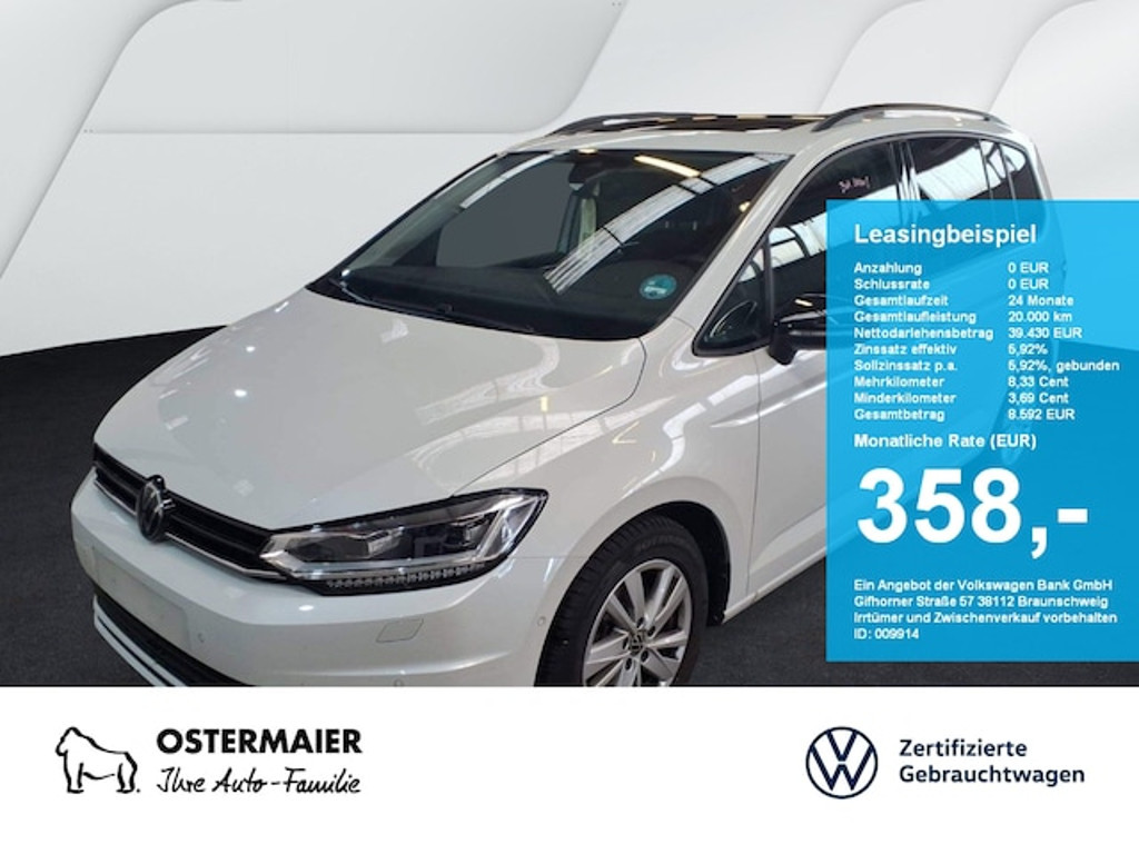 Volkswagen Touran DSG 7-zitter