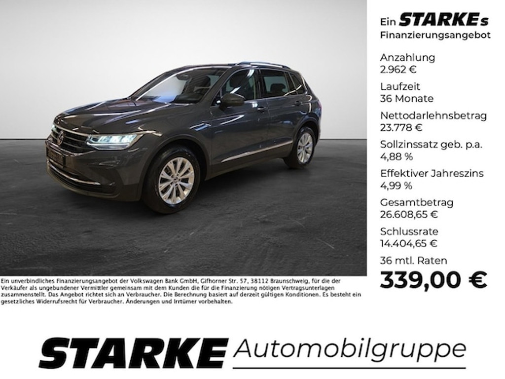 Volkswagen Tiguan DSG Life 2.0 TDI