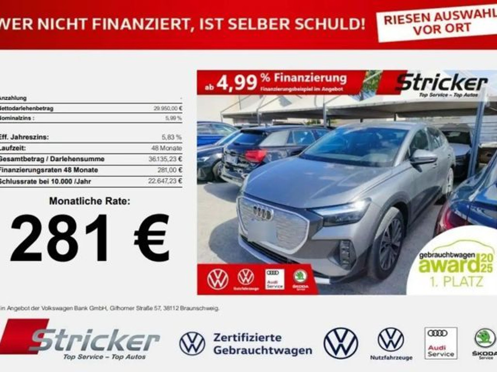 Audi Q4 e-tron Sportback 40