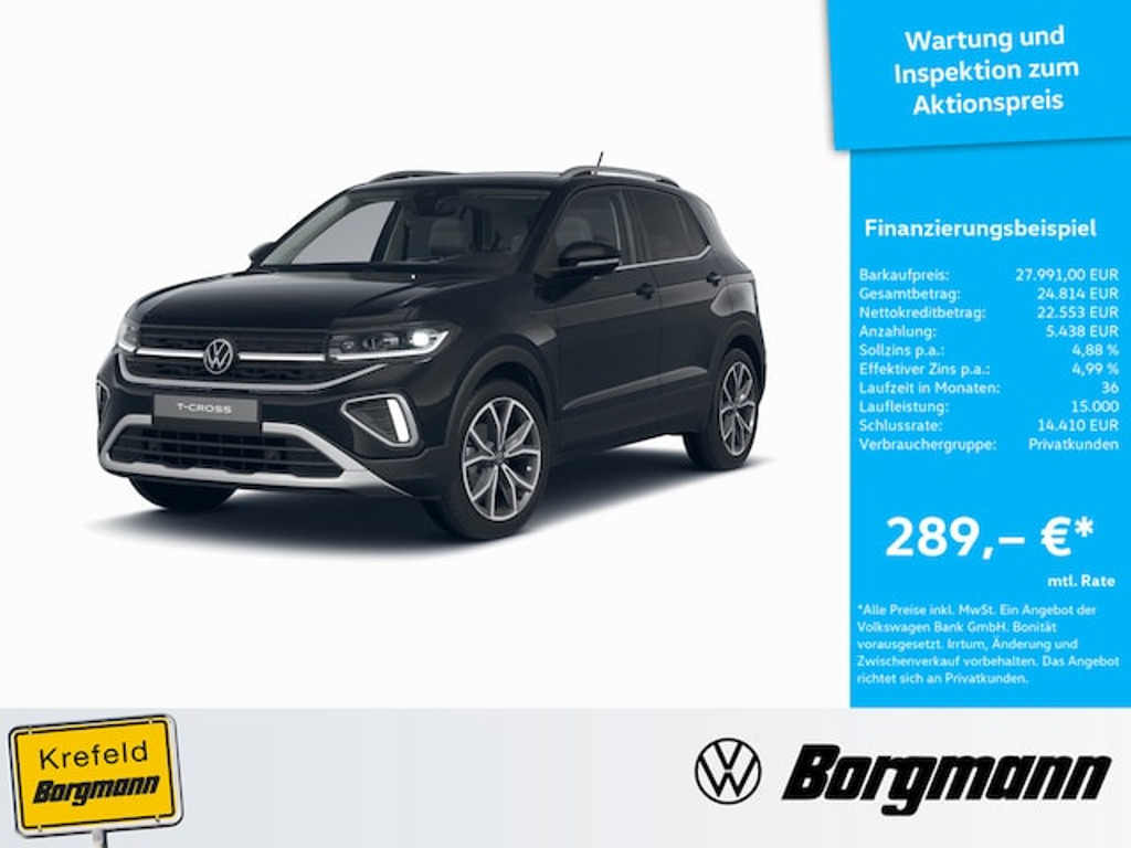 Volkswagen T-Cross Style 1.0 TSI