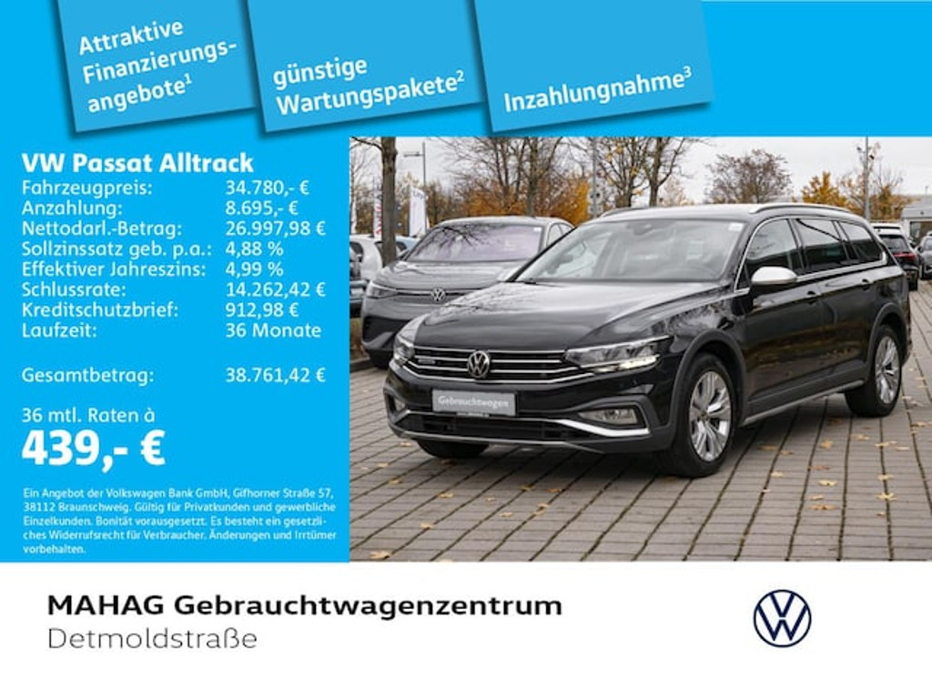 Volkswagen Passat DSG Variant AllTrack 2.0 TSI