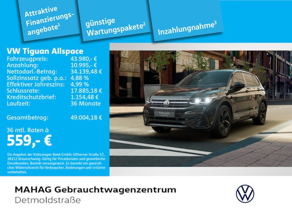Volkswagen Tiguan Allspace R-Line IQ.Drive 2.0 TSI