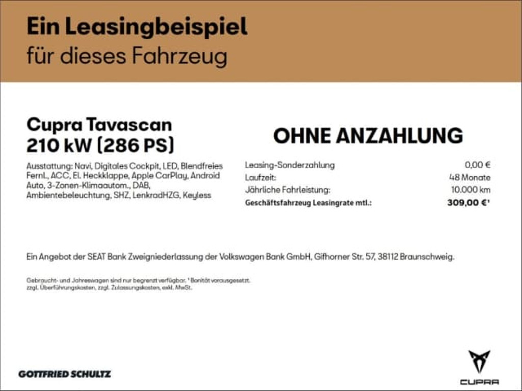 Cupra Tavascan