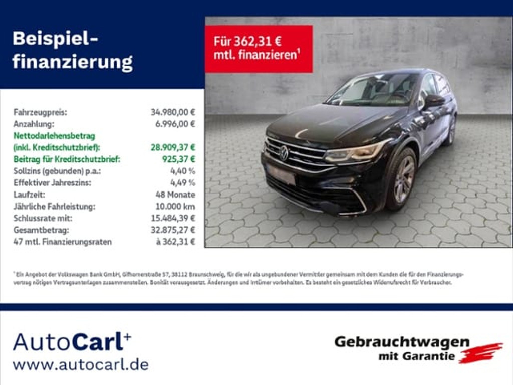 Volkswagen Tiguan 4Motion DSG 2.0 TSI