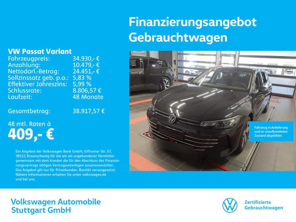 Volkswagen Passat Business DSG Variant 1.5 TSI