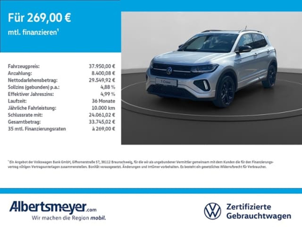 Volkswagen T-Cross DSG 1.5 TSI