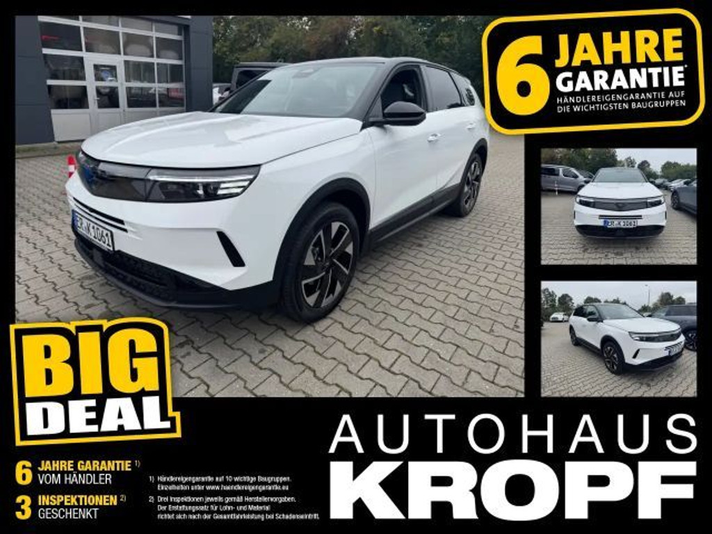 Opel Grandland X 100kW 1.2 **Navi+Pano+SD+SHZ+360**