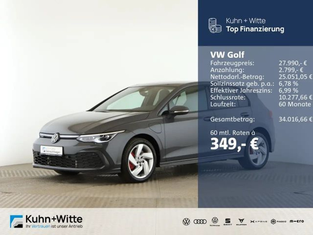 Volkswagen Golf GTE eHybrid Golf VIII