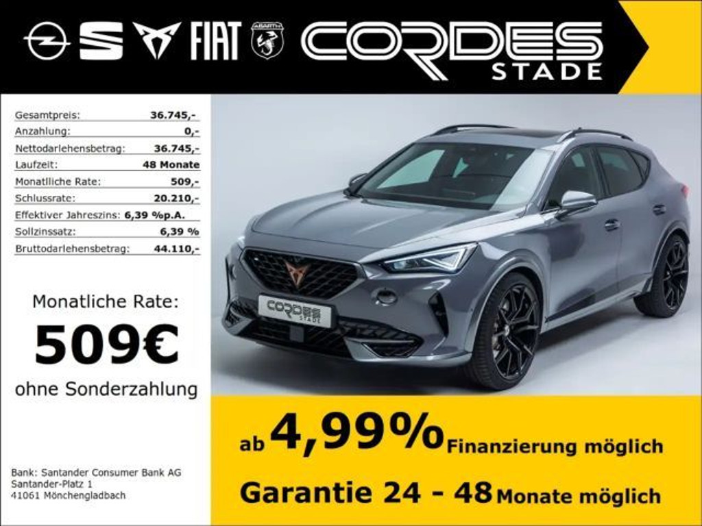 Cupra Formentor 4Drive 2.0 TSI VZ