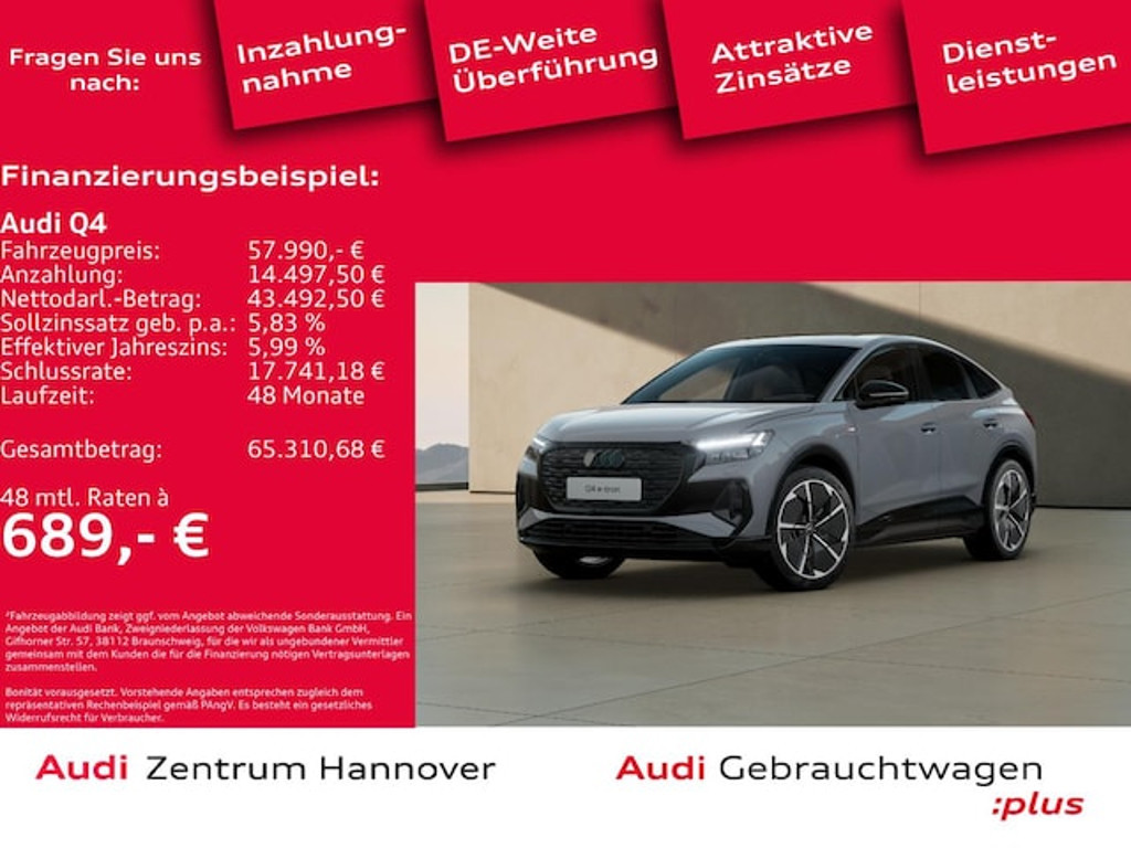 Audi Q4 e-tron Sportback Quattro