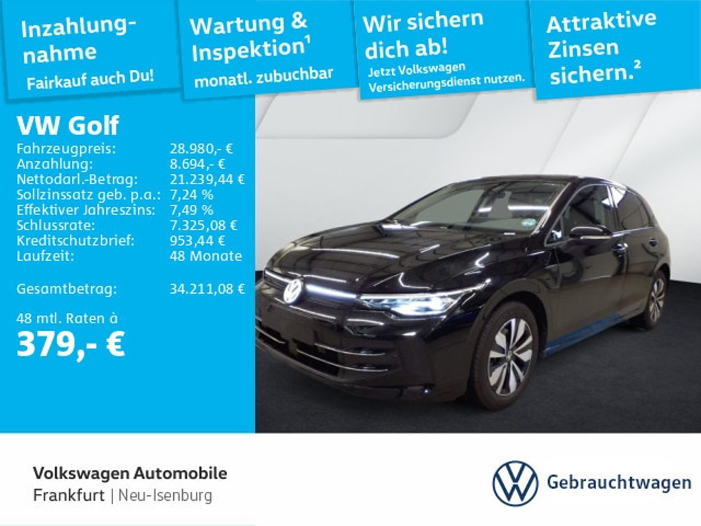 Volkswagen Golf DSG Golf VIII 2.0 TDI