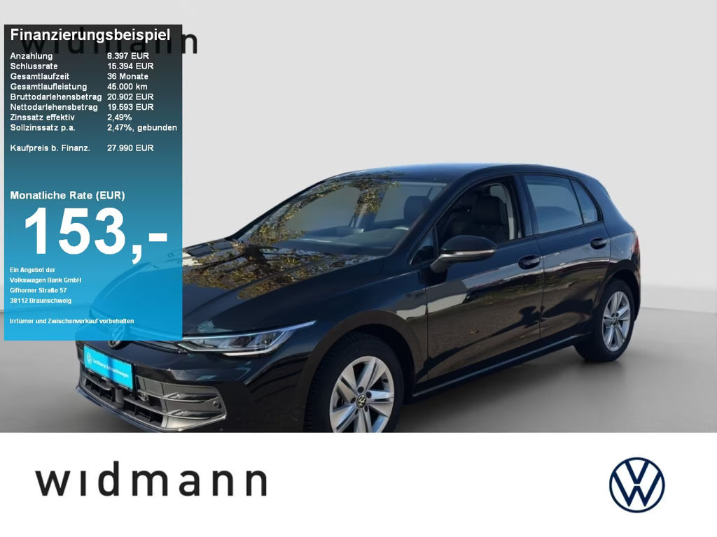 Volkswagen Golf DSG Life 1.5 eTSI