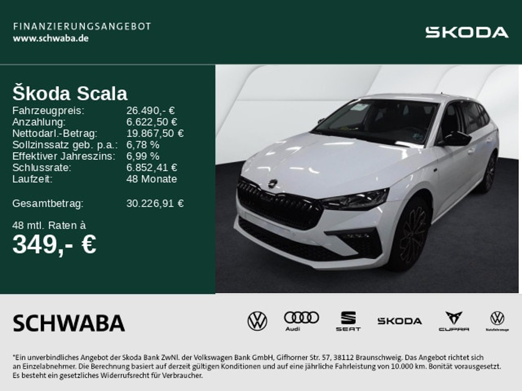 Skoda Scala 1.5 TSI Selection