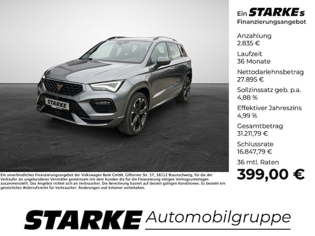 Cupra Ateca 4Drive 2.0 TSI DSG VZ