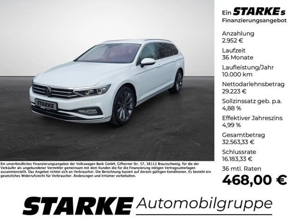 Volkswagen Passat DSG Variant 2.0 TSI Elegance Elegance