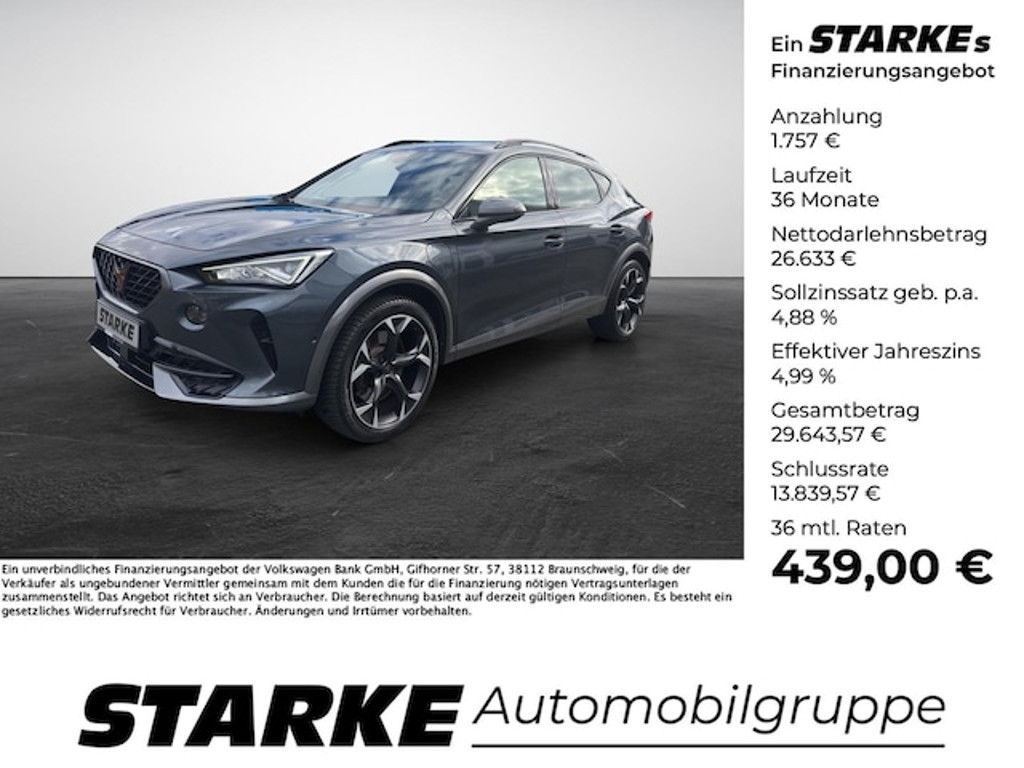 Cupra Formentor 1.4 e-Hybrid DSG VZ