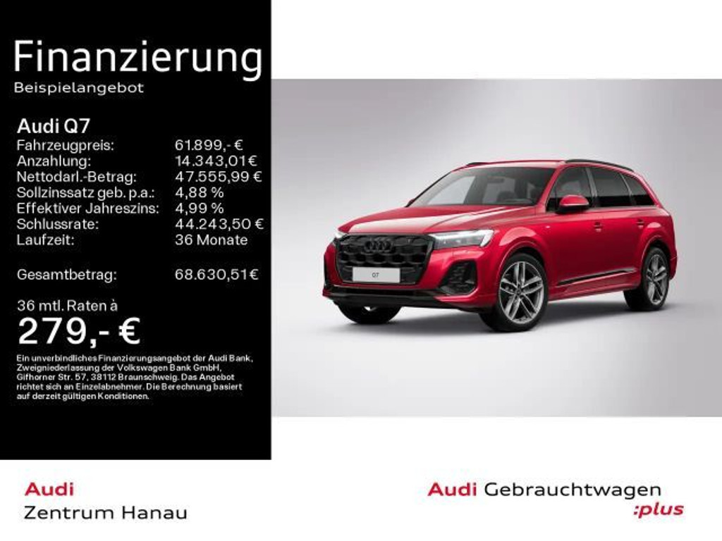 Audi Q7 Quattro S-Line 45 TDI