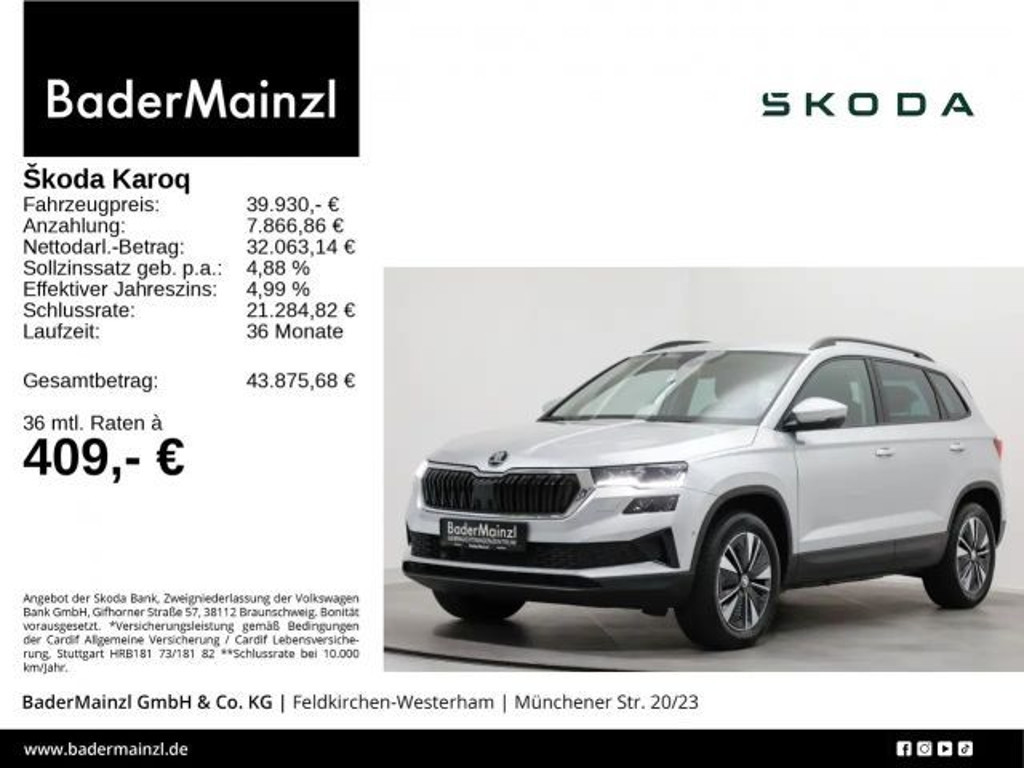 Skoda Karoq 4x4 2.0 TDI