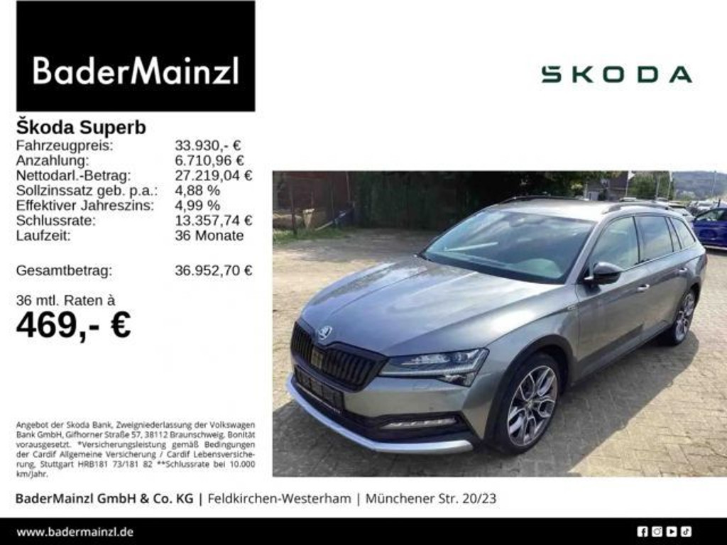 Skoda Superb 4x4 2.0 TDI