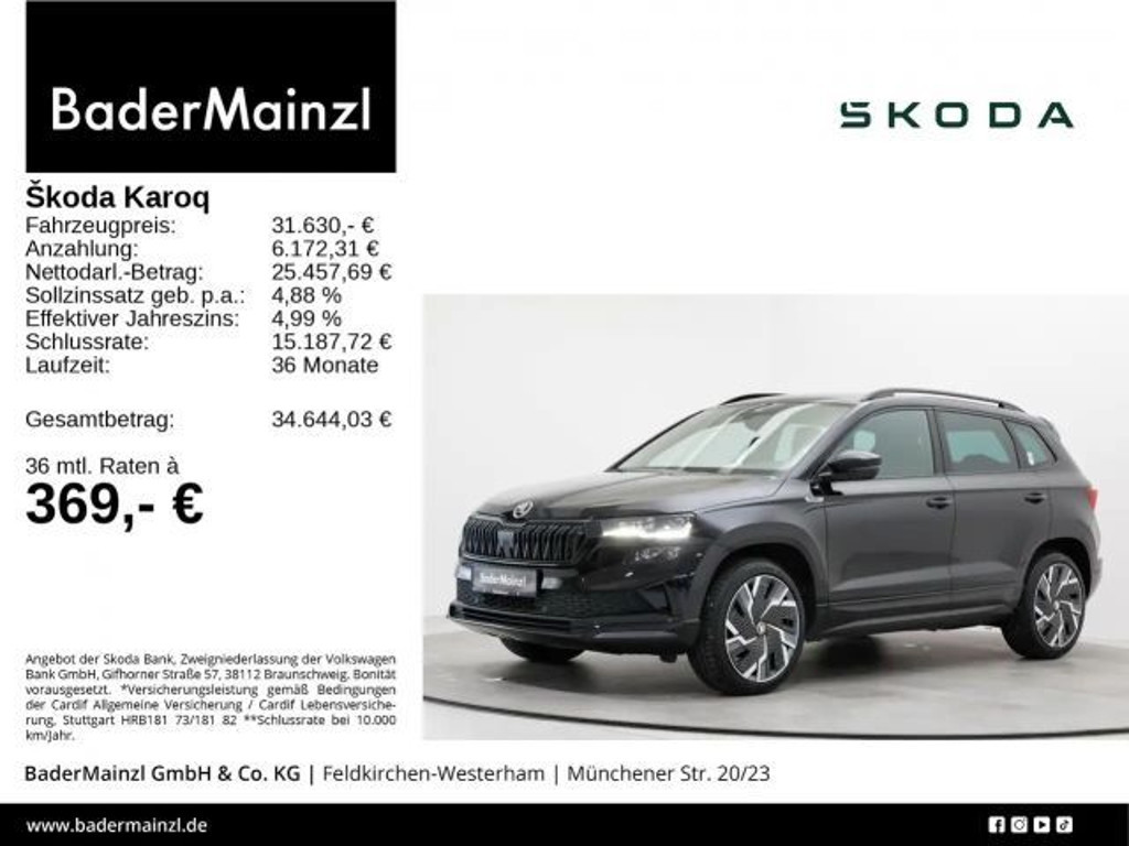 Skoda Karoq 4x4 Sportline 2.0 TDI