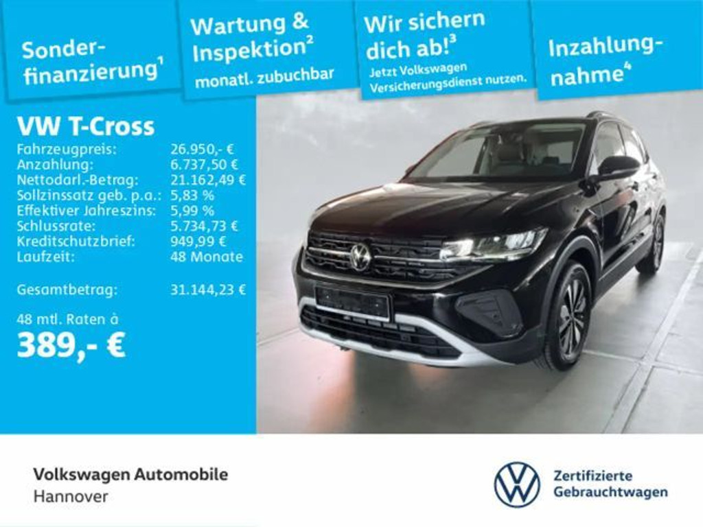 Volkswagen T-Cross DSG 1.0 TSI