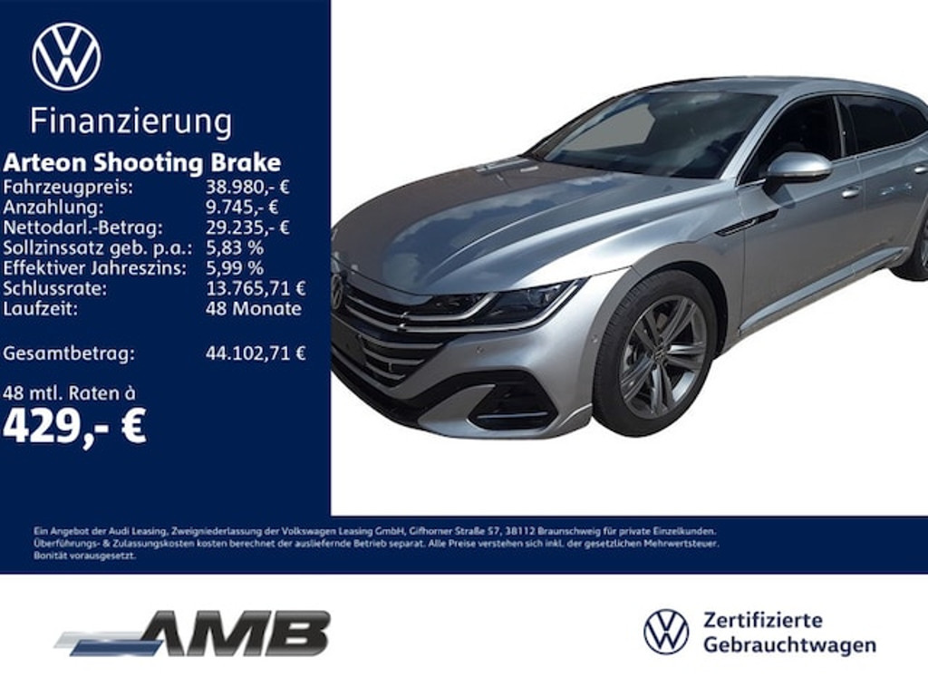 Volkswagen Arteon Shooting Brake R-Line 2.0 TSI