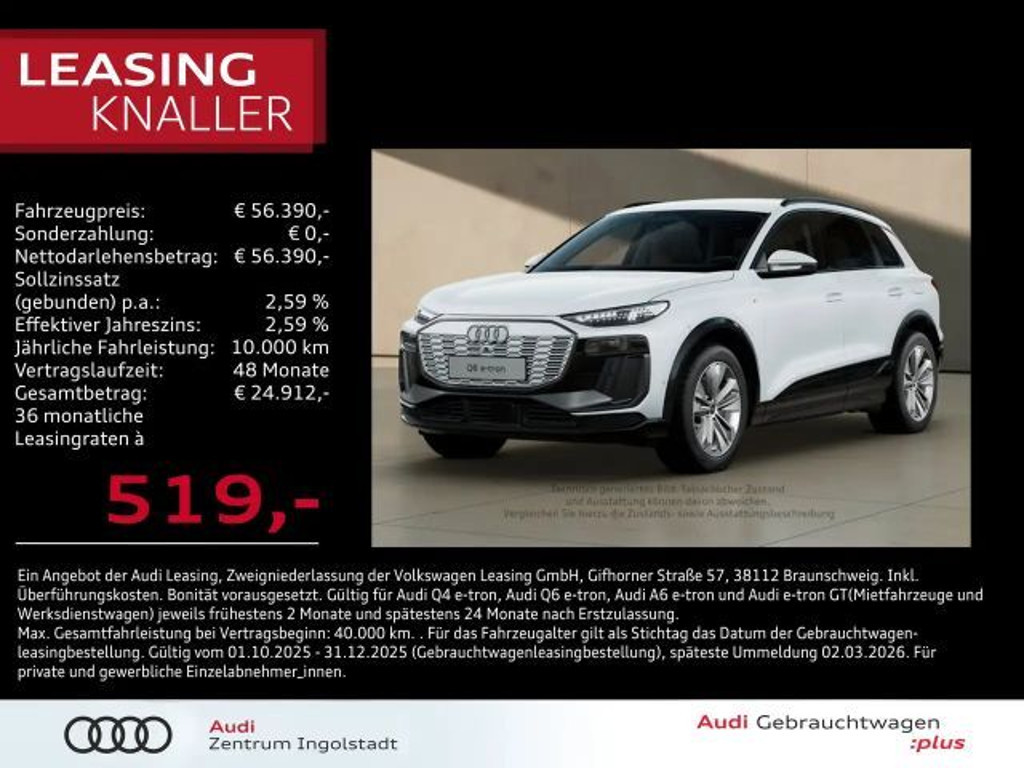 Audi Q6 e-tron S-Line