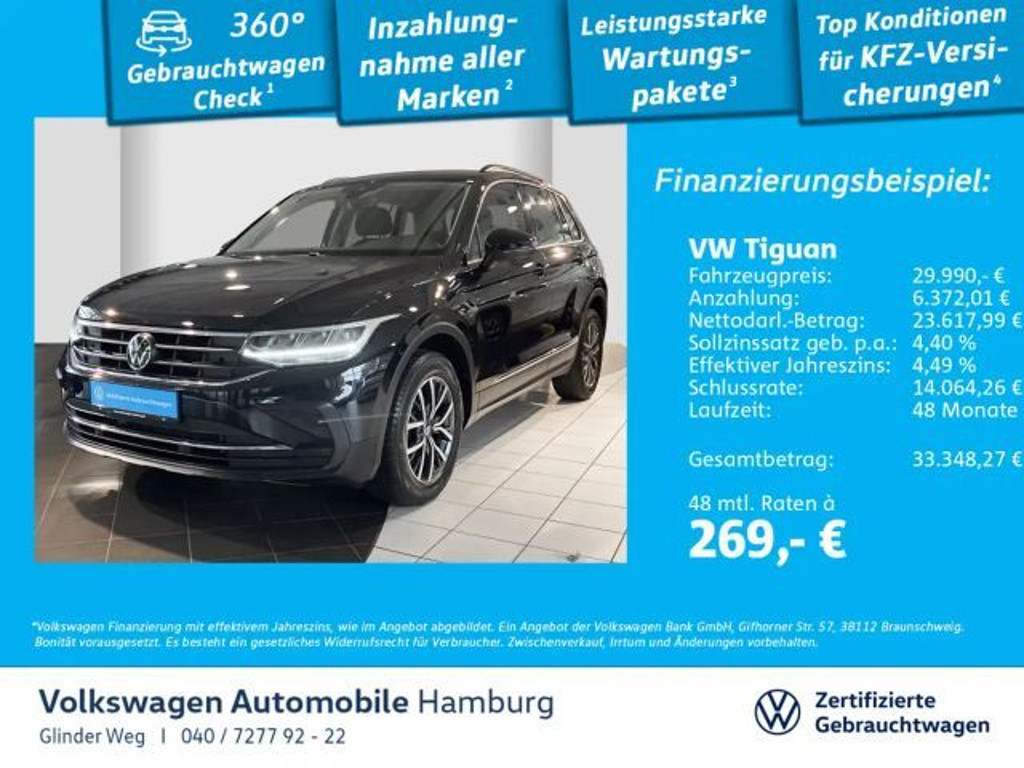 Volkswagen Tiguan DSG Life 2.0 TDI